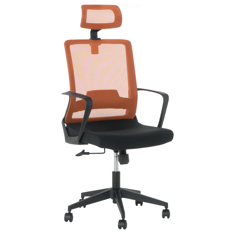 prezidentski-ofis-stol-carmen-7562-cherno-oranjevo