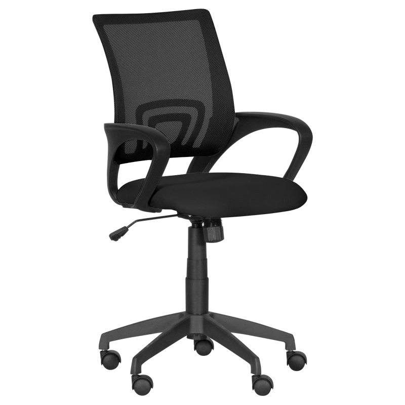 raboten-ofis-stol-carmen-7050-cheren