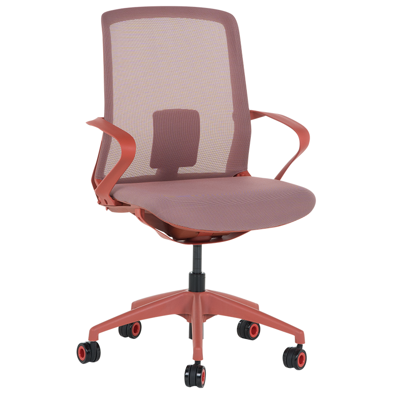 raboten-ofis-stol-carmen-7061-cherven